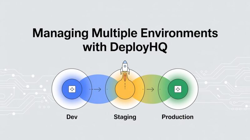 Managing Multiple Environments with DeployHQ: Dev, Staging, and Production