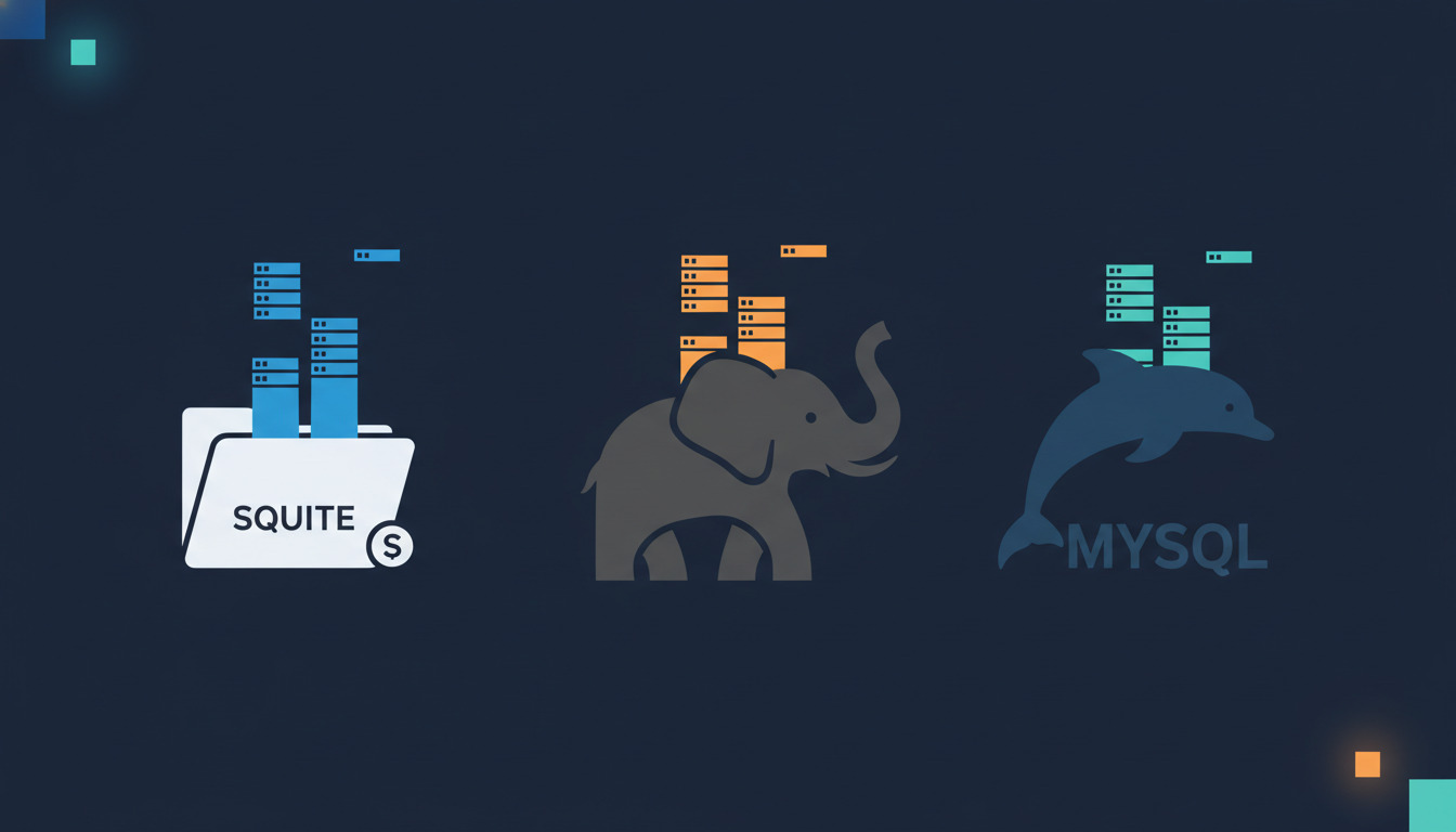 SQLite vs PostgreSQL vs MySQL: Choosing the Right Database