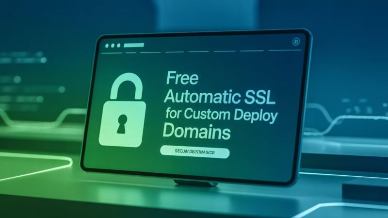 Free, automatic SSL for custom Deploy domains