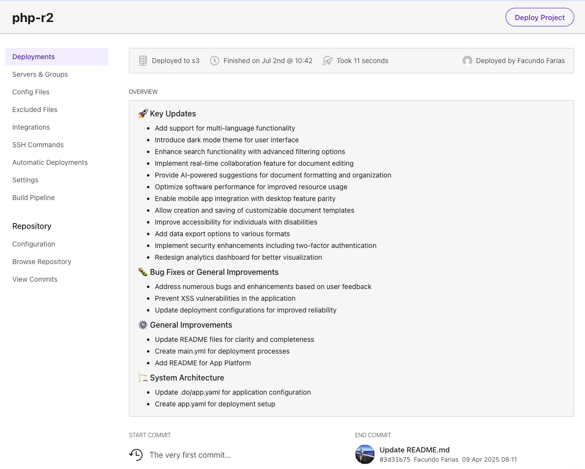 AI Deployment Overviews